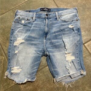Hollister Epic Flex Men's Skinny Denim Jean Shorts 34